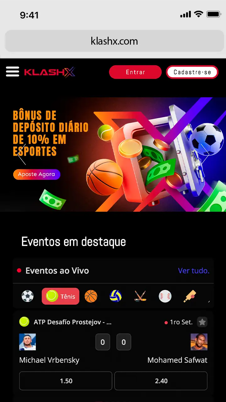 Test os tipos de tarifas que a KlashX oferece.