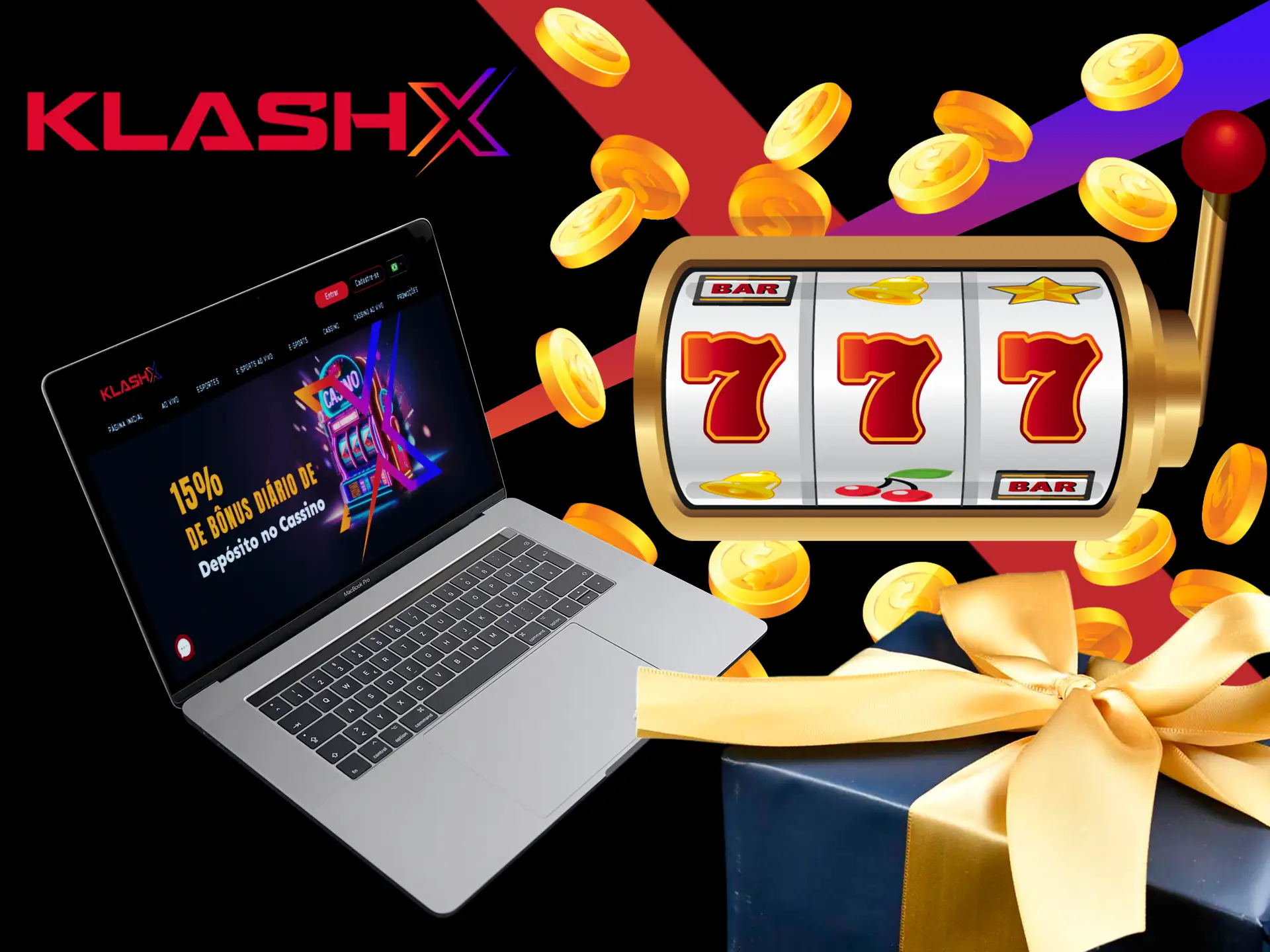 Aproveite os vários bônus no site do KlashX diariamente.