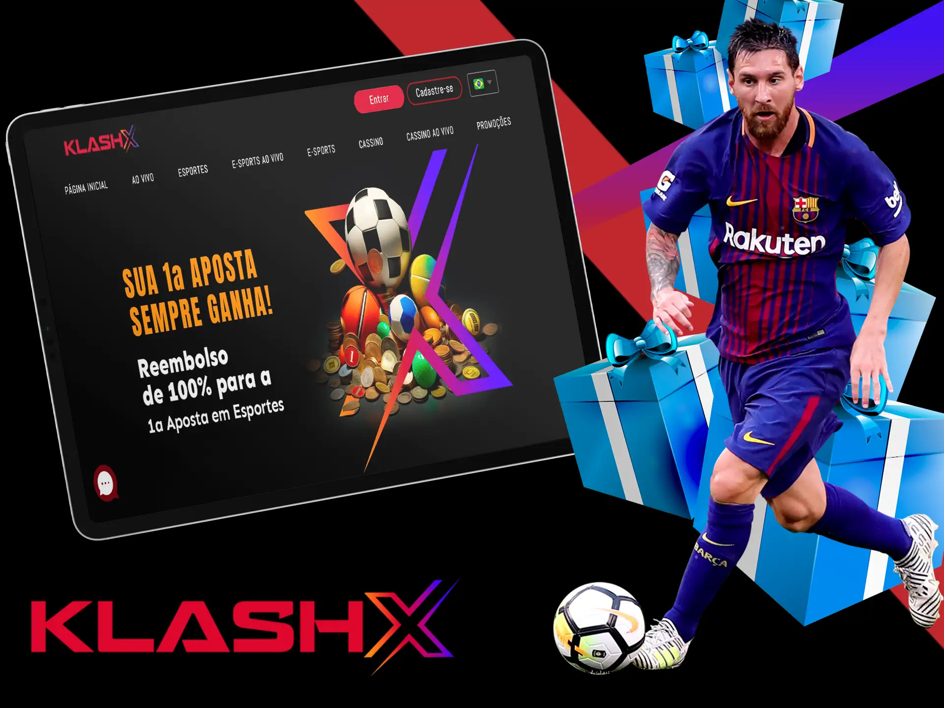 O bônus de boas-vindas e muitos outros eventos interessantes aguardam os jogadores no KlashX.