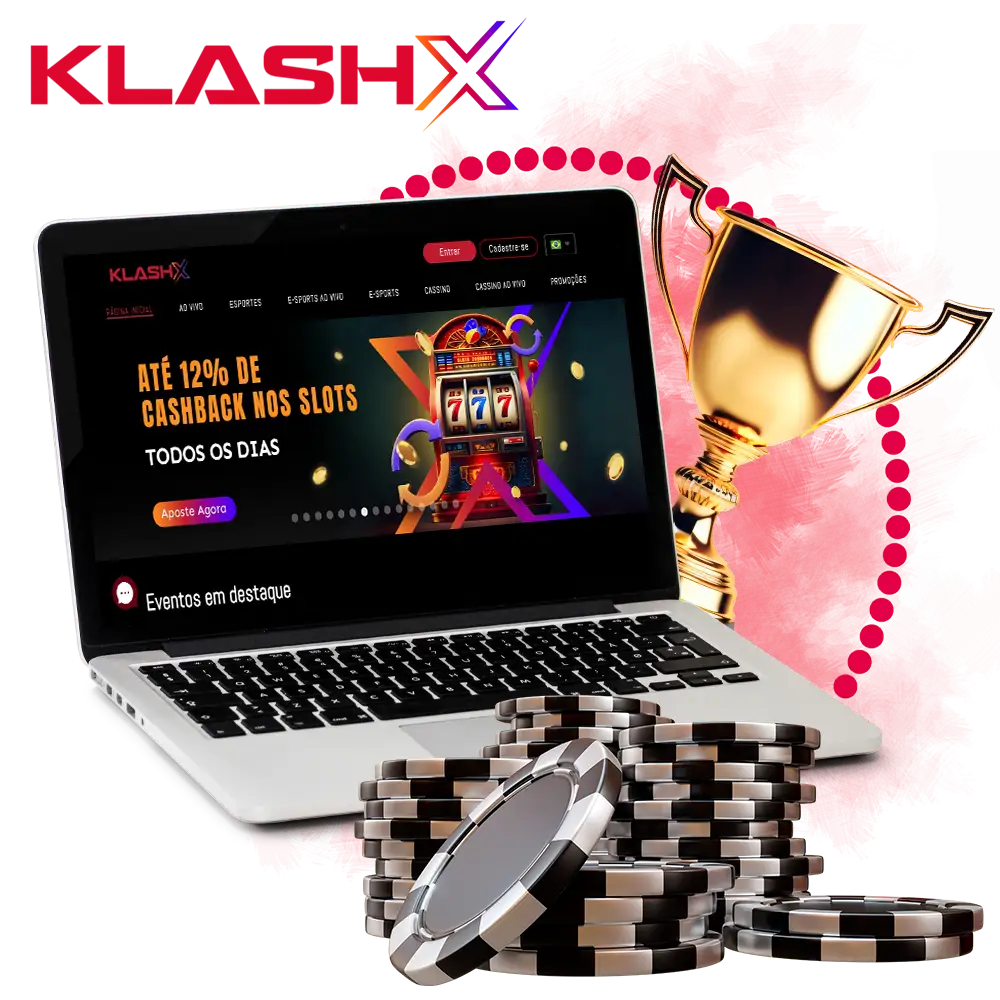 Experimente a popular plataforma de apostas e cassino do Brasil, KlashX.