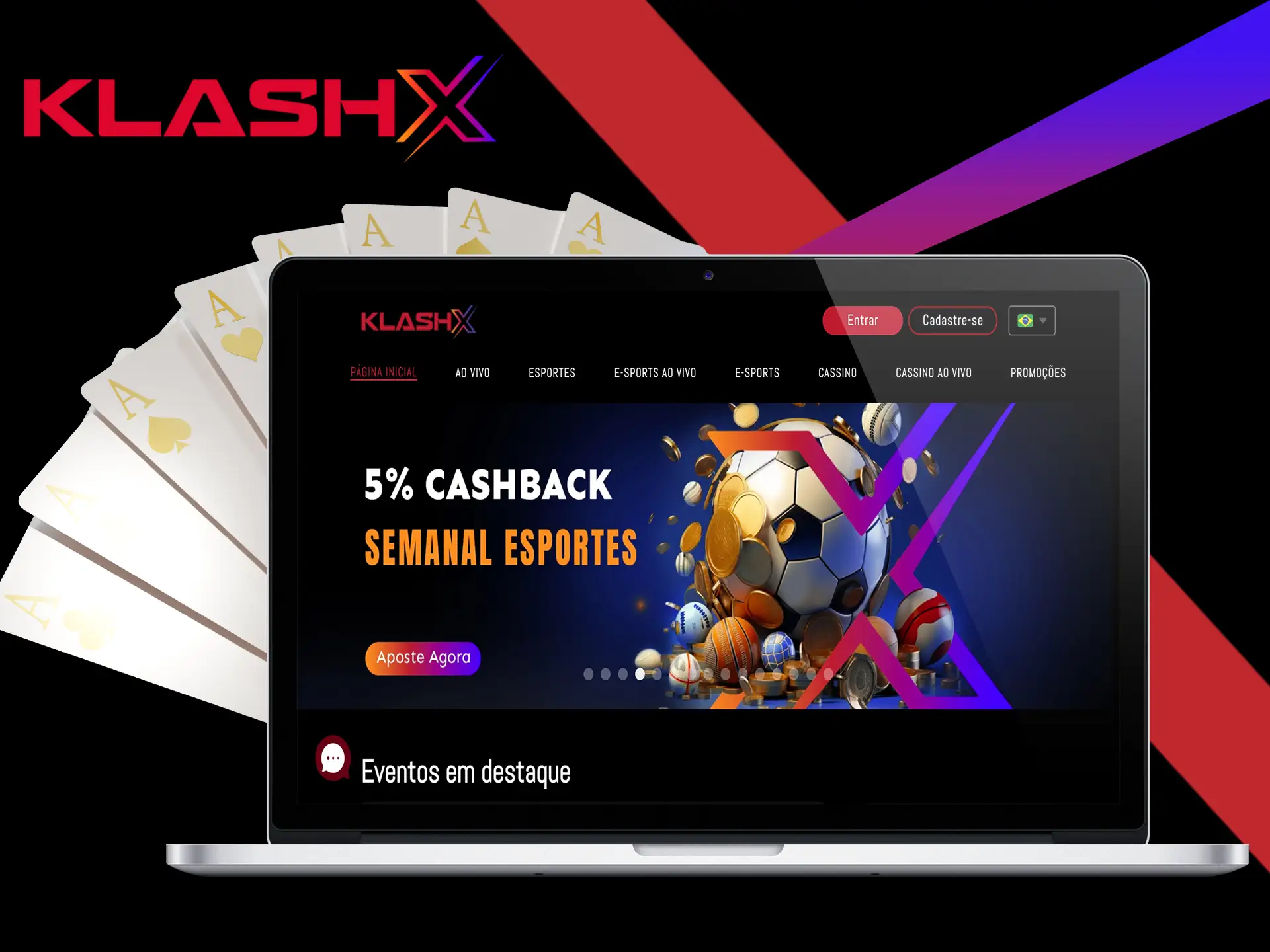 Retire seus ganhos rapidamente e sem problemas na plataforma KlashX.