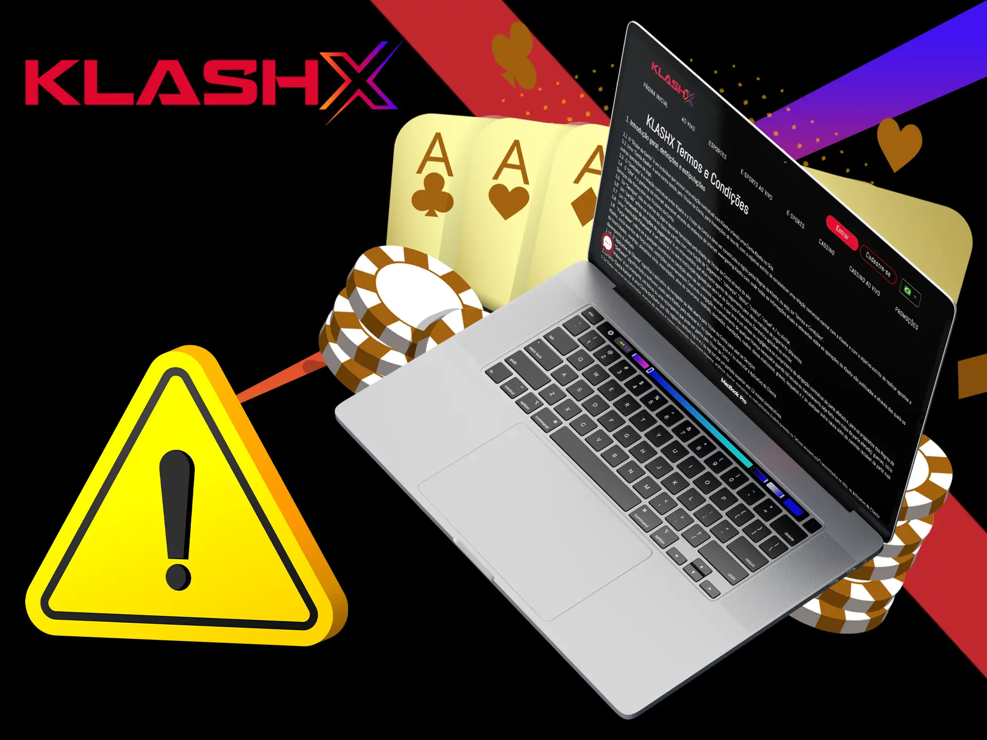 Siga os critérios específicos para concluir com êxito seu registro no KlashX.